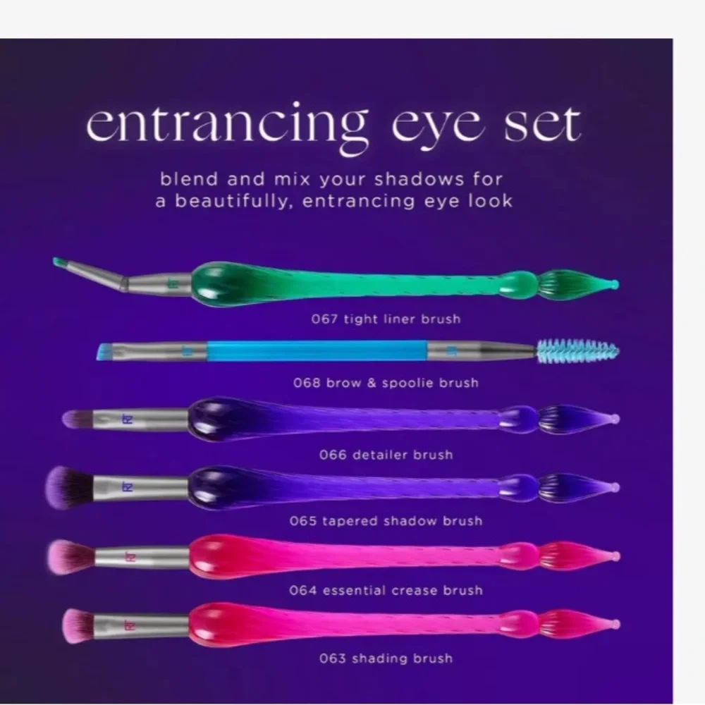 Real Techniques Enchanted Entrancing Eye Makeup Brush Kit
